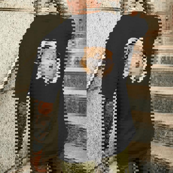 面白いtシャツ 柴犬 シバイヌ 犬 イヌ わんこ メンズ 犬好き グッズ かわいい 面白い 服 ネタ メンズTシャツ バックプリント 彼への贈り物