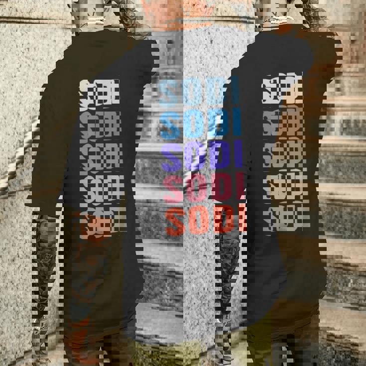 面白いギフト名odi 名前入り メンズTシャツ バックプリント 彼への贈り物