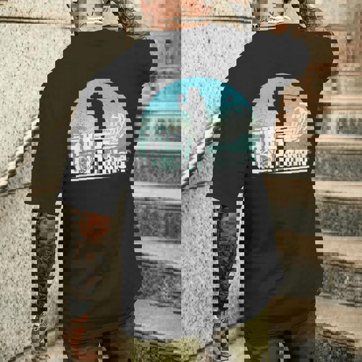 面白いゴルフグラフィック 男性用 ゴルフ父の日ゴルフ 父の日ゴルフ メンズTシャツ バックプリント 彼への贈り物