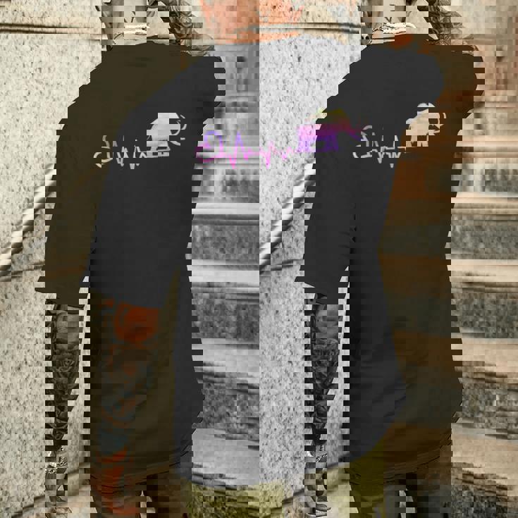 面白いマムートシャツ 先史時代のファンへのギフトに メンズTシャツ バックプリント 彼への贈り物