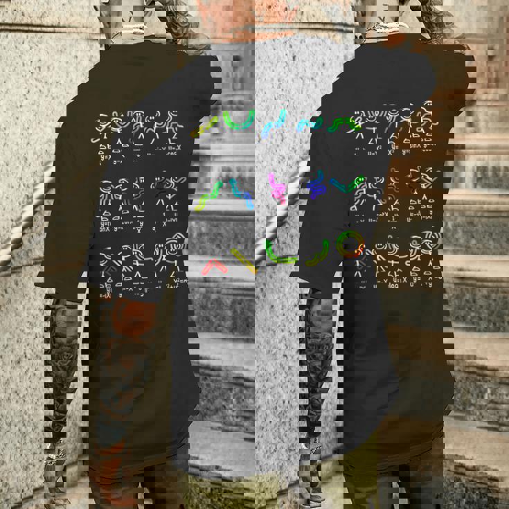 面白い代数のダンス機能 数学先生 オタクギフト アイデア メンズTシャツ バックプリント 彼への贈り物