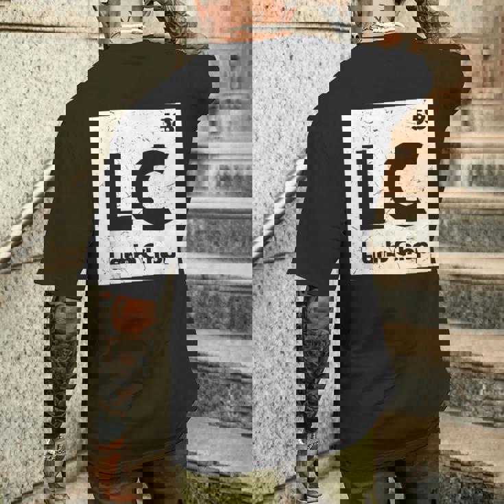 面白い化学成分ジョークラムチョップラムラバーギフト メンズTシャツ バックプリント 彼への贈り物