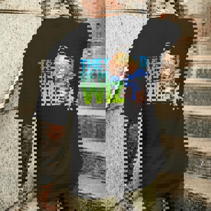 黒猫のウィズ ウィズ D メンズTシャツ バックプリント 彼への贈り物