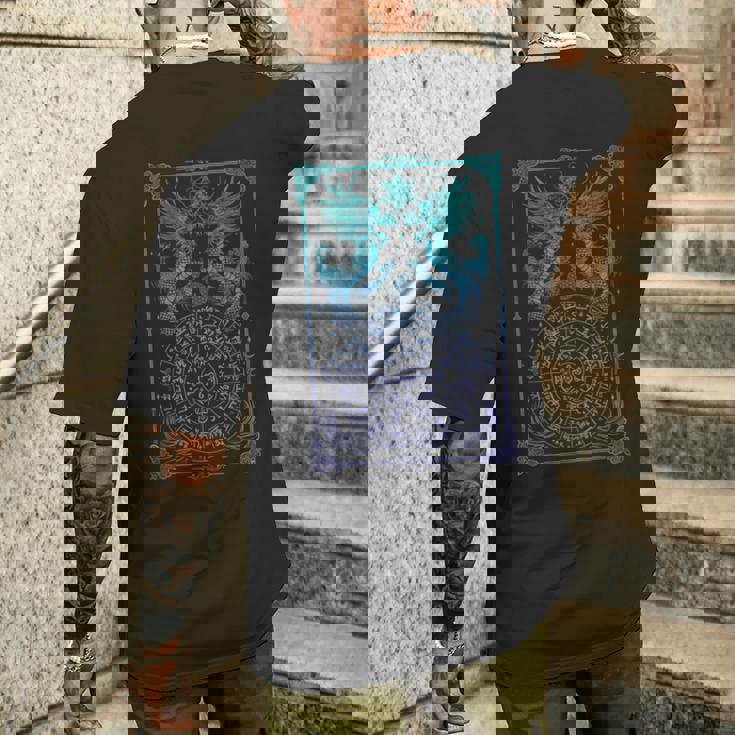 龍体文字フトマニ図 メンズTシャツ バックプリント 彼への贈り物