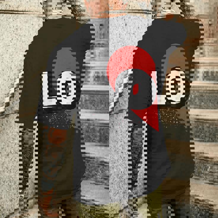 ２人で着るとハートが出来る Loveの文字になる 「Lo」カップル 恋人 メンズTシャツ バックプリント 彼への贈り物