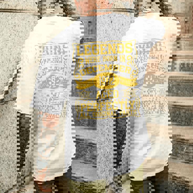 1972年12月に誕生した52歳の誕生日レジェンド。 長袖tシャツ メンズTシャツ バックプリント 彼への贈り物