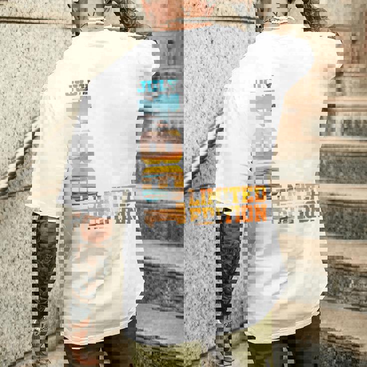 1984年7月、男性のための40歳の誕生日プレゼント メンズTシャツ バックプリント 彼への贈り物