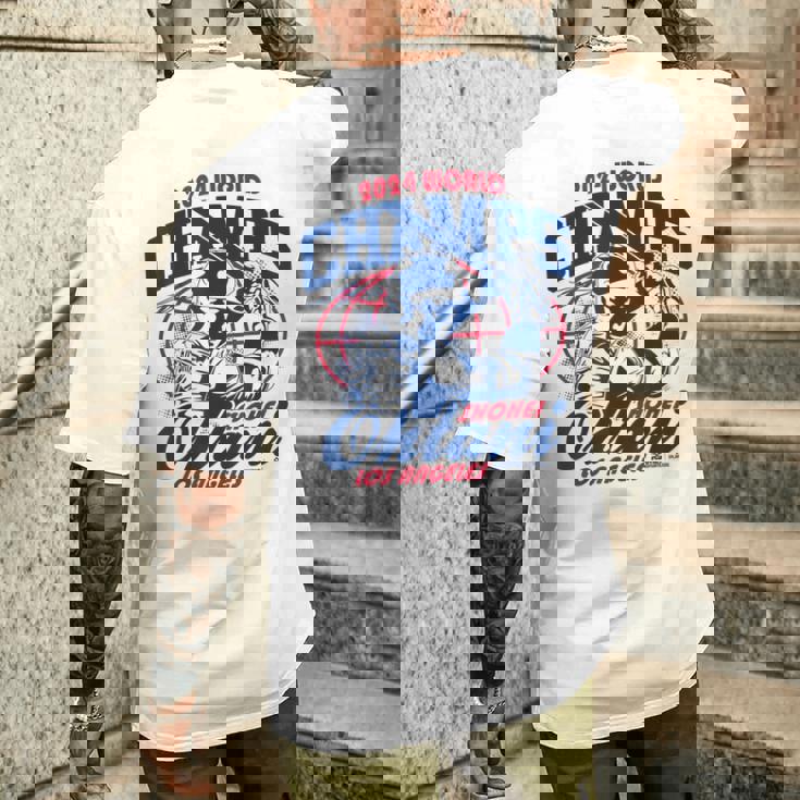 2024年世界選手権大谷翔平 ロサンゼルス野球 メンズTシャツ バックプリント 彼への贈り物