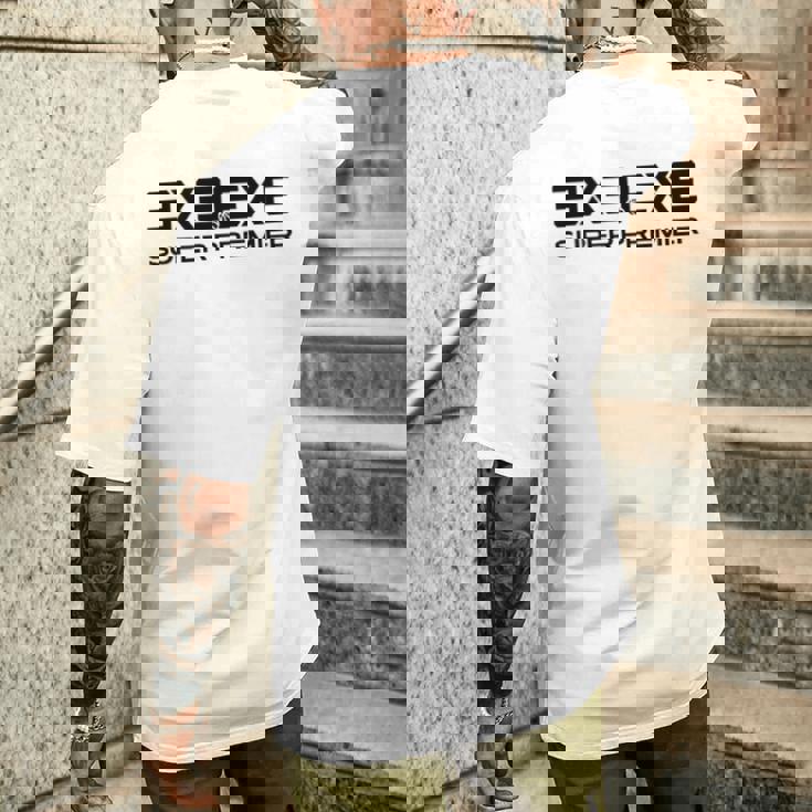 3X3Exeuper Premier ワンポイントロゴ メンズTシャツ バックプリント 彼への贈り物