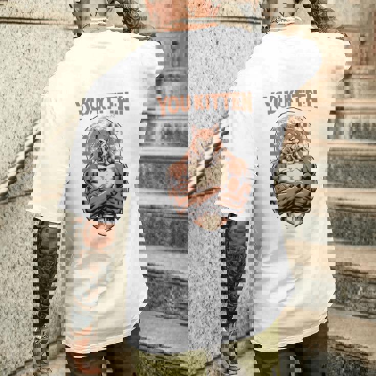 Alpha Wolf I 'Ll Protect You Kitten No Matter What Dominance 長袖tシャツ メンズTシャツ バックプリント 彼への贈り物