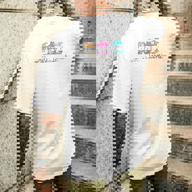 I Amhimaenaga 13 メンズTシャツ バックプリント 彼への贈り物