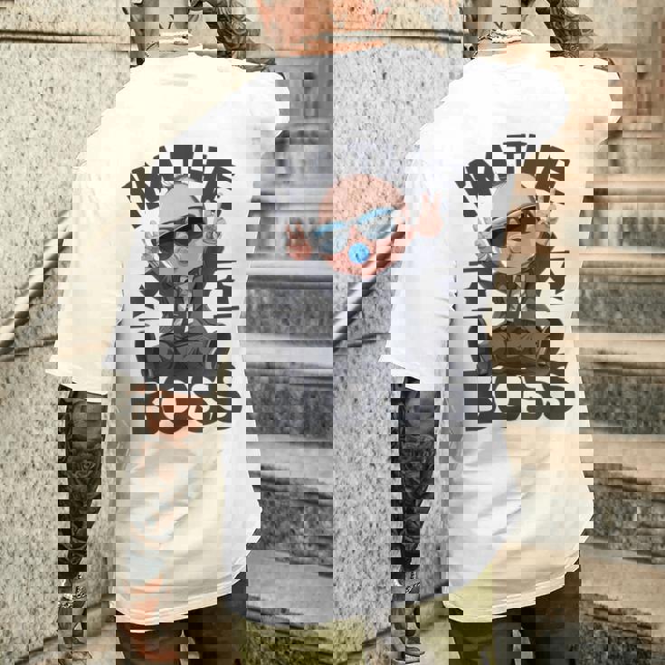 Baby Boss I'm The Boss レトロ Like A Boss キッズ メンズTシャツ バックプリント 彼への贈り物