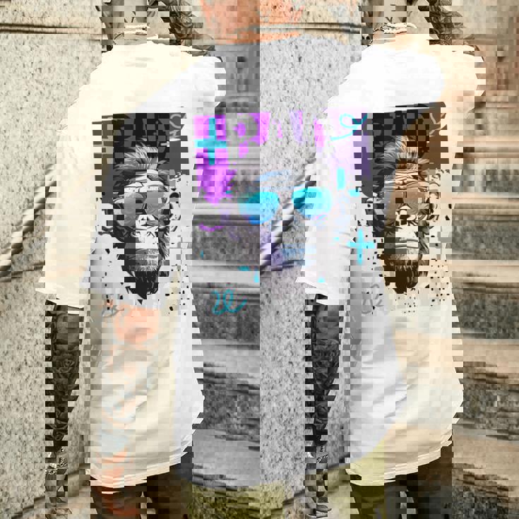 Bad Monkey Monkey メンズTシャツ バックプリント 彼への贈り物