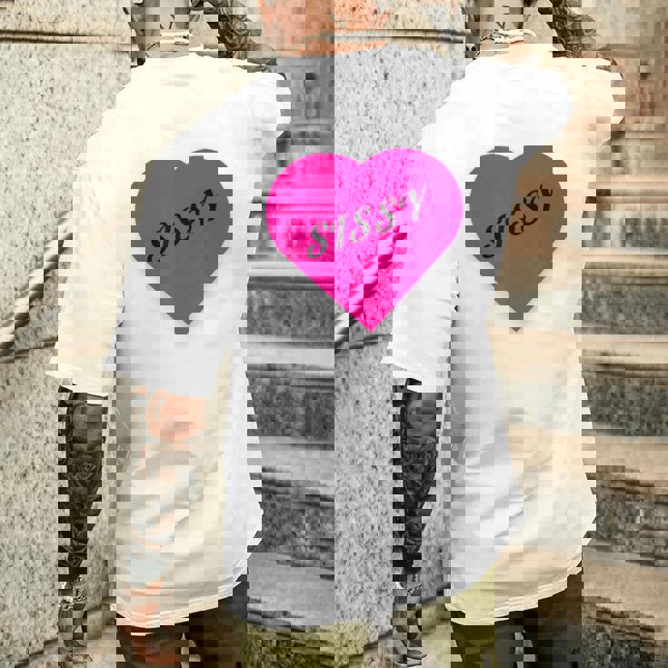 Bdsm 弱虫 愛 従順 メイド パンティー キンク メンズTシャツ バックプリント 彼への贈り物