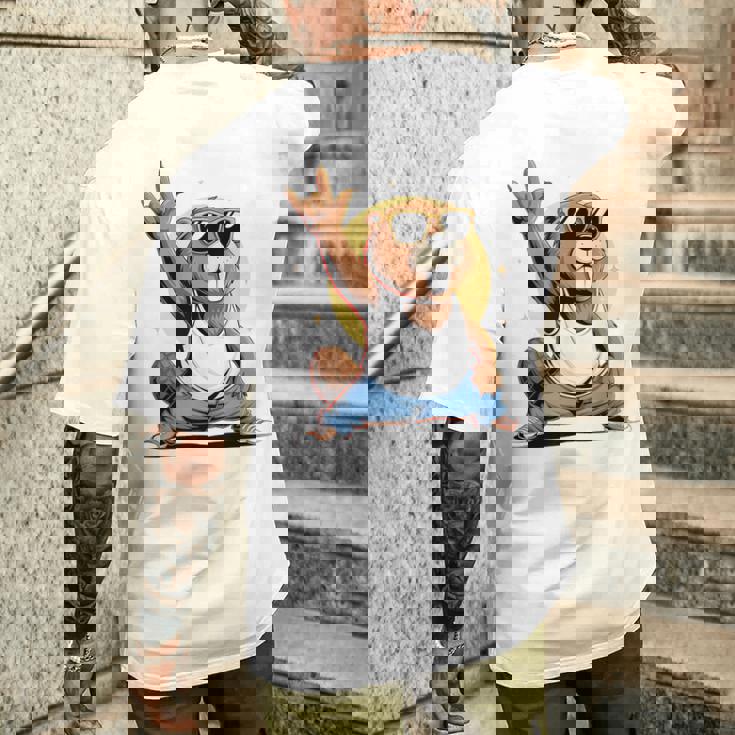 Bober Rock Music メンズ 子供 レディース Bobr Bòbr 水フランネル メンズTシャツ バックプリント 彼への贈り物