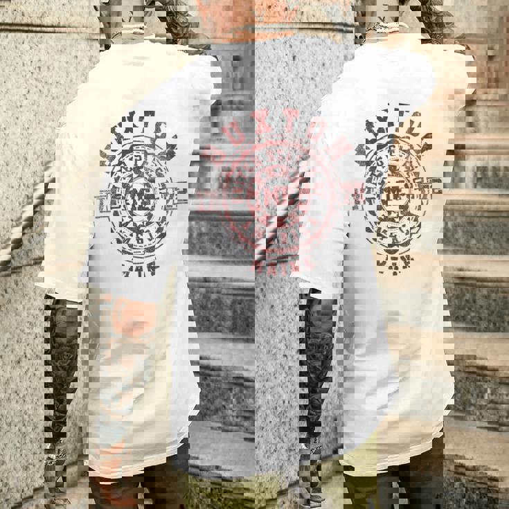 Buxton Me メンズTシャツ バックプリント 彼への贈り物