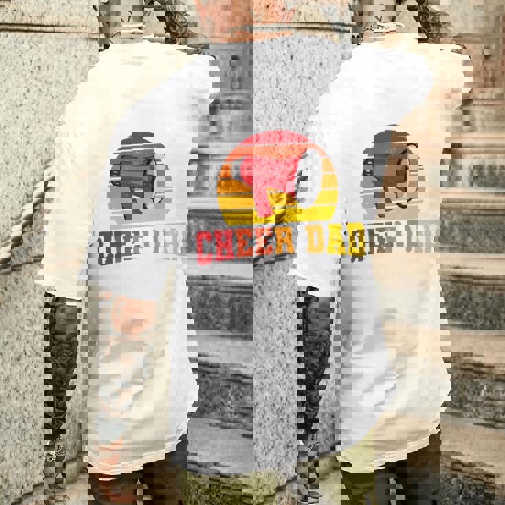 Cheer Dad チアリーディング 父の日 長袖tシャツ メンズTシャツ バックプリント 彼への贈り物