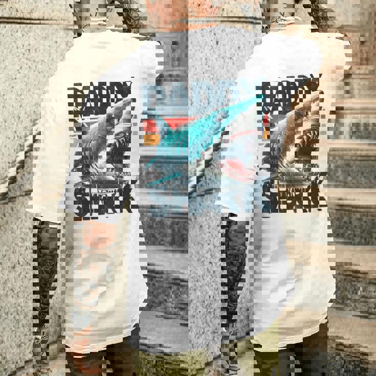 Daddyhark 父の日 家族 お父さんのお揃いの衣装 メンズTシャツ バックプリント 彼への贈り物