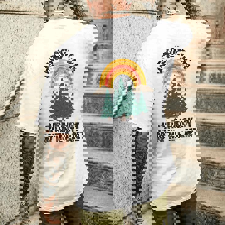 Destroy The Patriarchy Not The Planet フェミニスト フェミニズム メンズTシャツ バックプリント 彼への贈り物