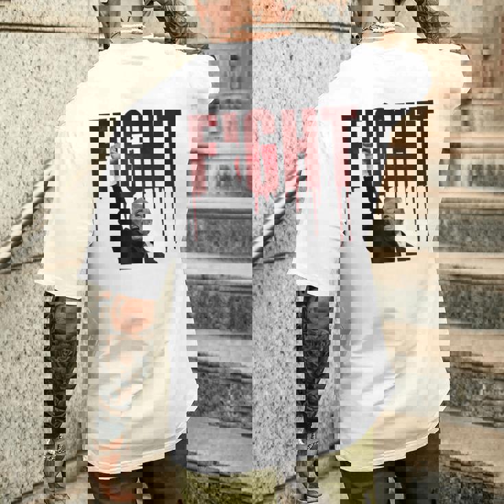 Donald Trump Fight 2024 Rally Bags And Moreupporting メンズTシャツ バックプリント 彼への贈り物