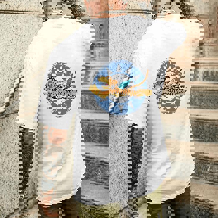 Flying Tigers カーティス P-40B ウォーホーク 第二次世界大戦 飛行機 長袖tシャツ メンズTシャツ バックプリント 彼への贈り物