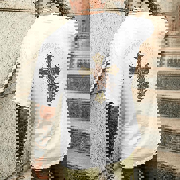 Fortis Fortis Fortuna Adiuvat 2024 メンズTシャツ バックプリント 彼への贈り物