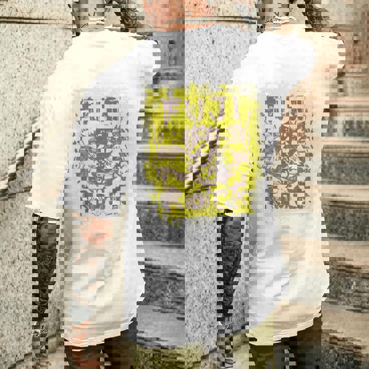 Fuji Rock 25 Emblem Amazon Limited Color Olive メンズTシャツ バックプリント 彼への贈り物