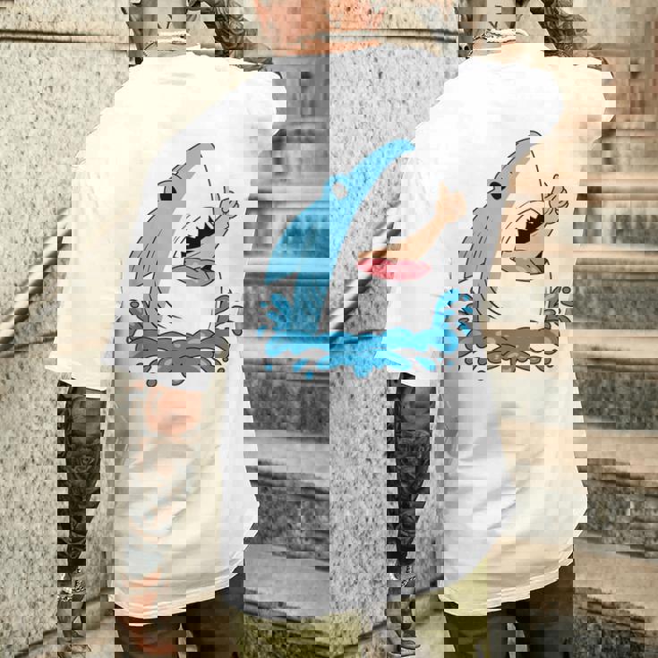 Parodyhark メンズTシャツ バックプリント 彼への贈り物