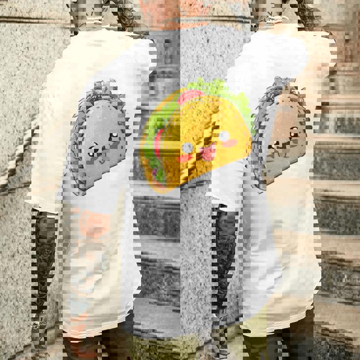 Tacoquad Kawaii Mexican Food Lover Intagetyle 長袖tシャツ メンズTシャツ バックプリント 彼への贈り物