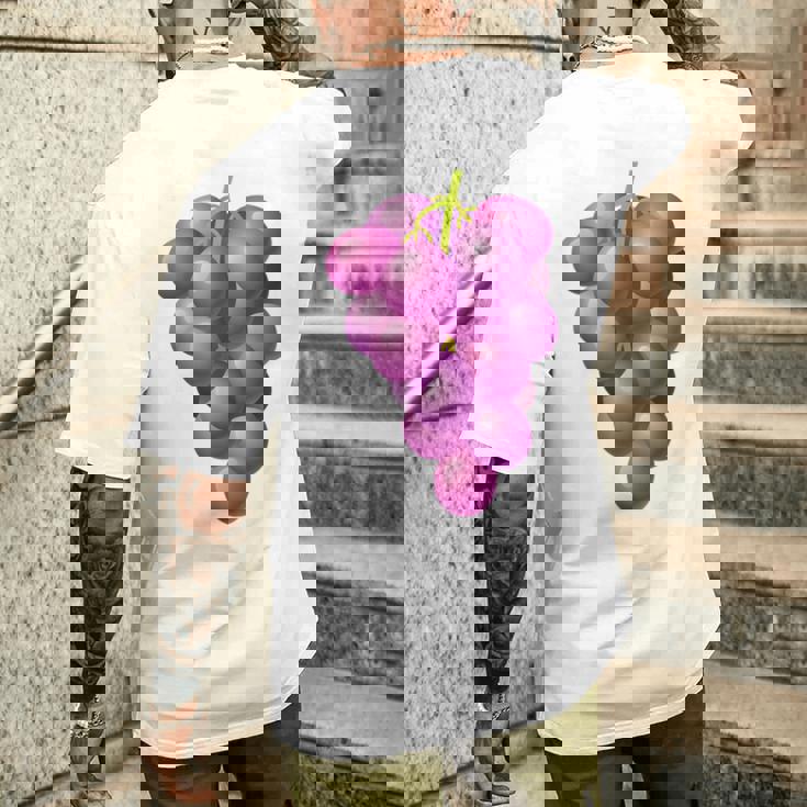 Grapes 葡萄 コスチューム シャツ メンズTシャツ バックプリント 彼への贈り物