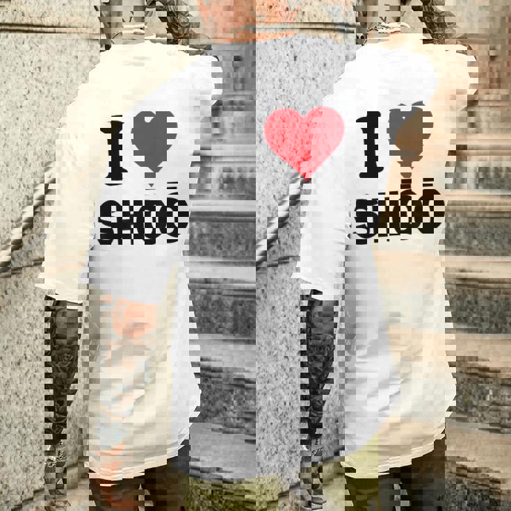 I Hearthoo Japan Love 日本土産 メンズTシャツ バックプリント 彼への贈り物