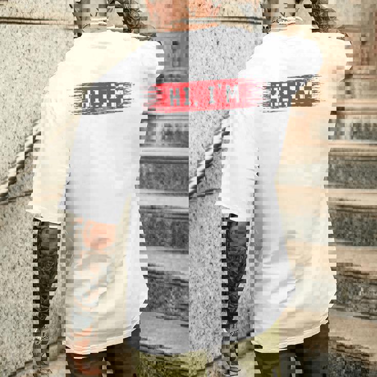 Hi I'm Tommy 名前 Tommy 長袖tシャツ メンズTシャツ バックプリント 彼への贈り物