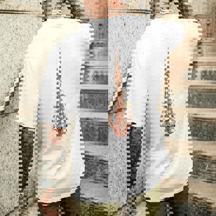 Hieronymus Bosch 生命の塔 地上の喜びの庭 メンズTシャツ バックプリント 彼への贈り物