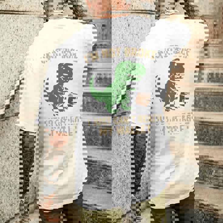 I'm Not Broke Top For Friend Withhort Arms Joke 長袖tシャツ メンズTシャツ バックプリント 彼への贈り物