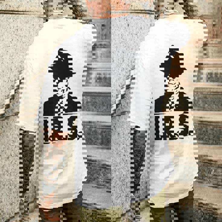 IRS レコード メンズTシャツ バックプリント 彼への贈り物