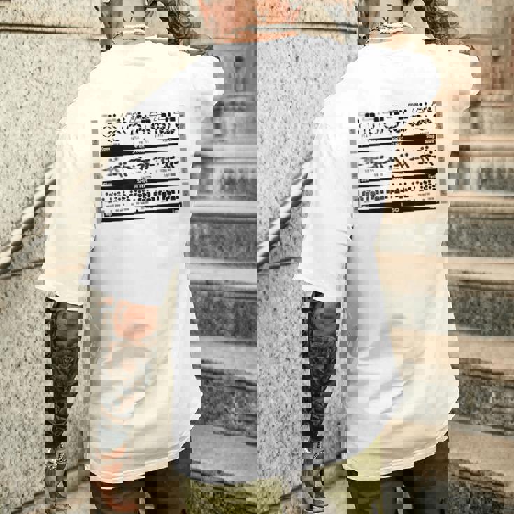 Kenko 写真用語シリーズ 「絞り・シャッタースピード・Iso感度」［ 前面デザイン］ メンズTシャツ バックプリント 彼への贈り物