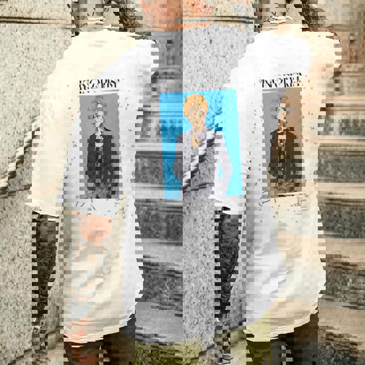 King Of Prism-Your Endless Call- 新イラスト ヒロ メンズTシャツ バックプリント 彼への贈り物