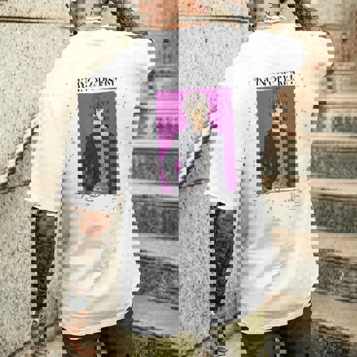 King Of Prism-Your Endless Call- 新イラスト コウジ メンズTシャツ バックプリント 彼への贈り物