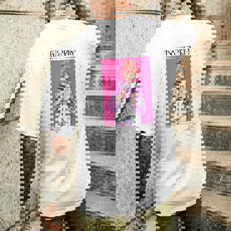 King Of Prism-Your Endless Call- 新イラスト レオ メンズTシャツ バックプリント 彼への贈り物