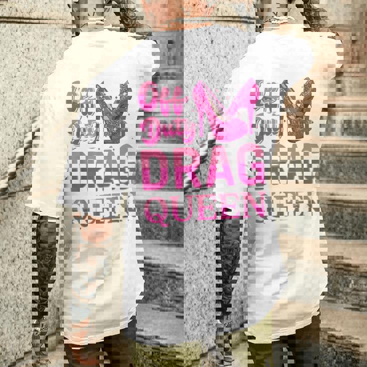 Lgbtqオフ会ドラァグクイーンプライド メンズTシャツ バックプリント 彼への贈り物