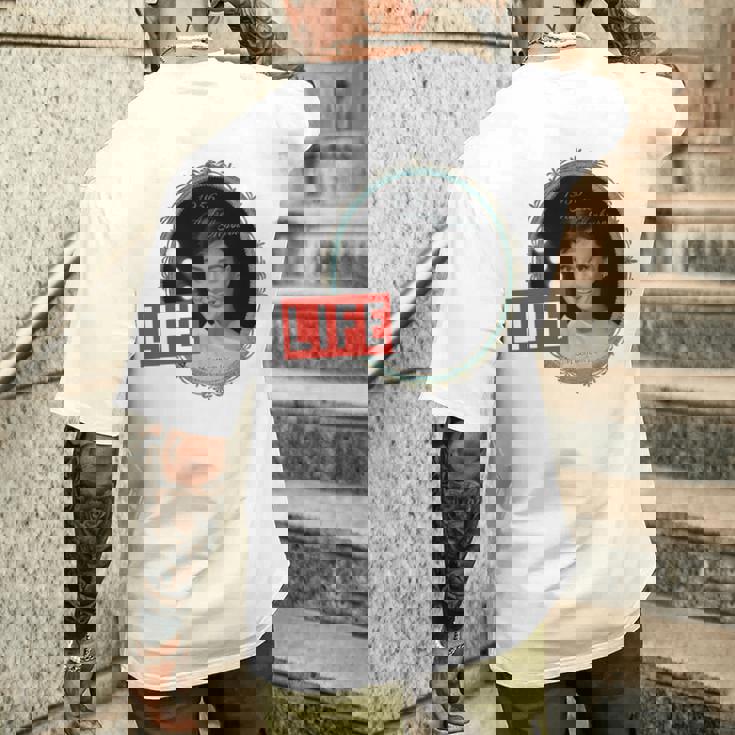 Life Picture Collection オードリーヘップバーン_ 02 長袖tシャツ メンズTシャツ バックプリント 彼への贈り物