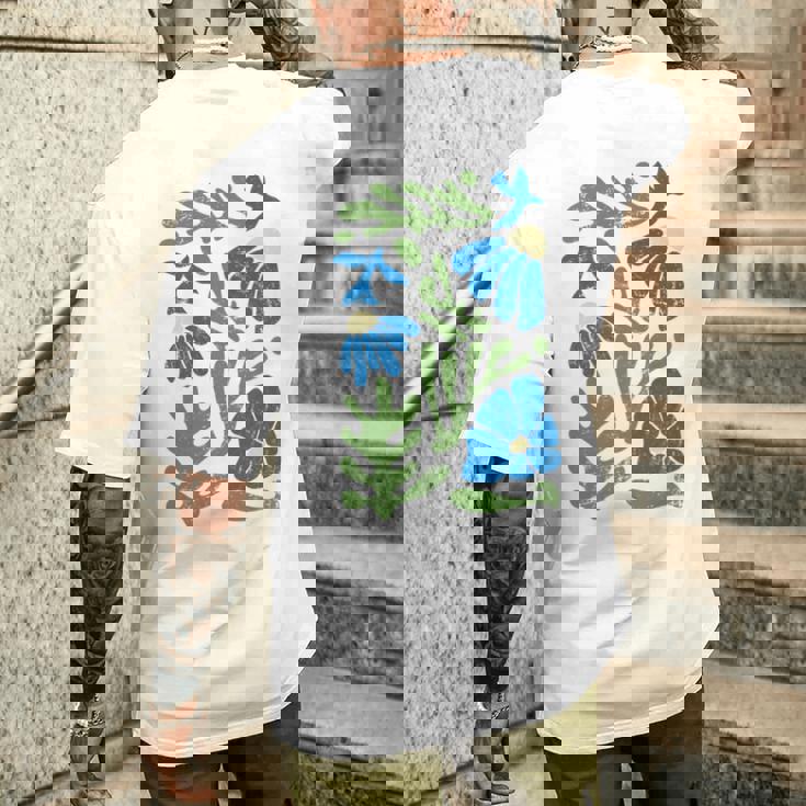 Matisse 抽象 秋 造花 美的 ペイント 長袖tシャツ メンズTシャツ バックプリント 彼への贈り物