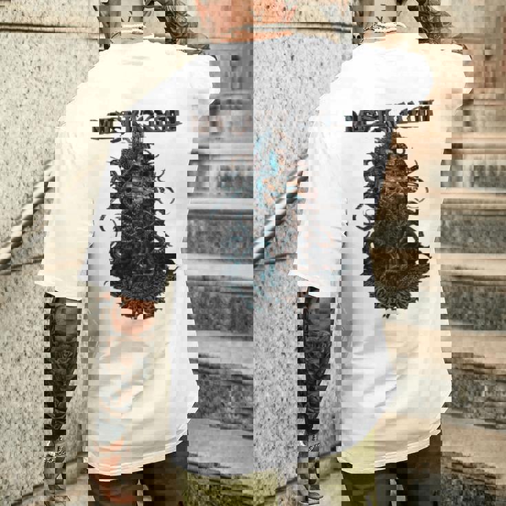 Meshuggah グラフィックデザインギフト Meshuggahファンへのメンズギフト。 長袖tシャツ メンズTシャツ バックプリント 彼への贈り物