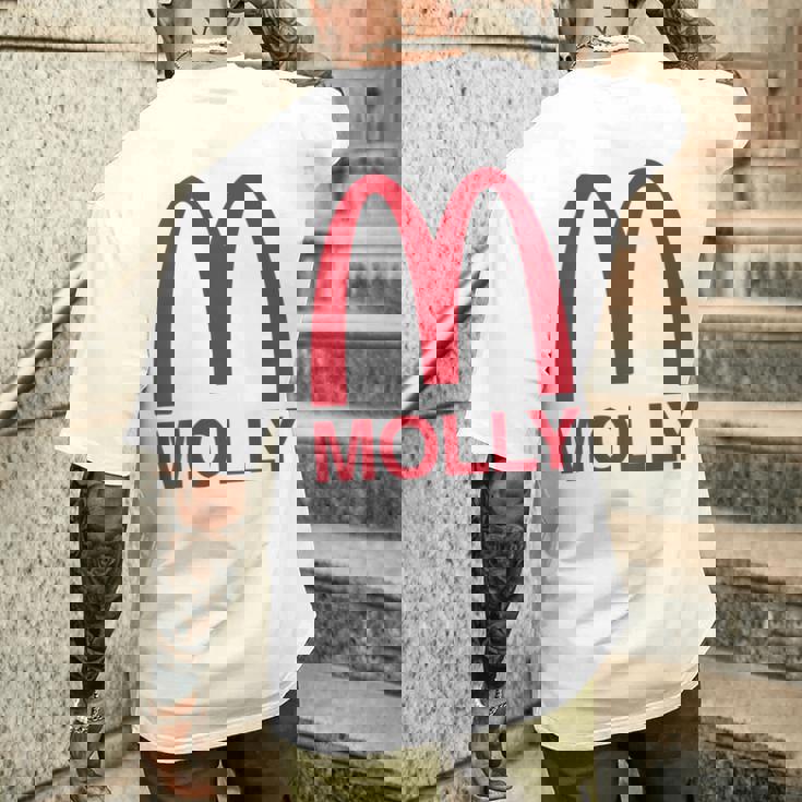 Molly Raveファッションedmtシャツ メンズTシャツ バックプリント 彼への贈り物