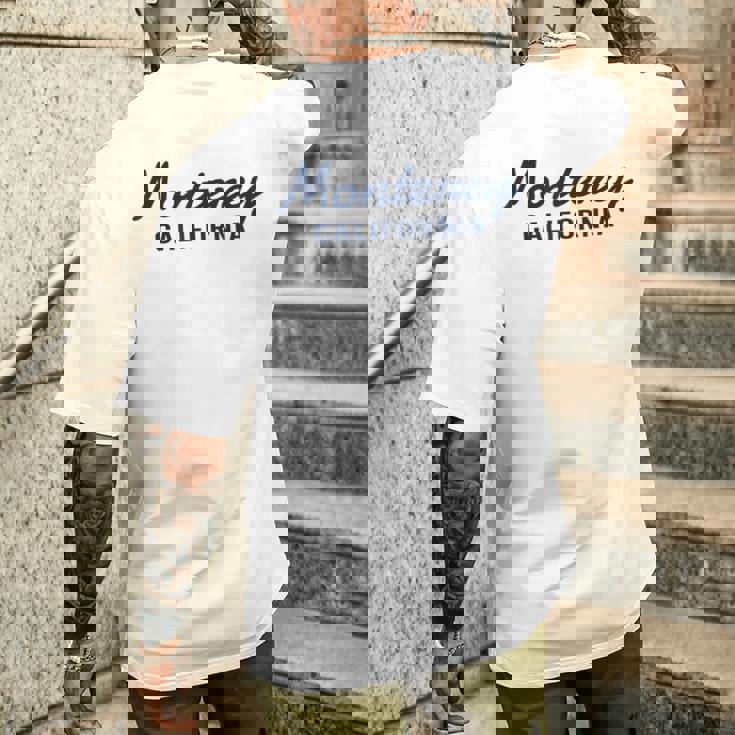 Monterey California Throwback Classic メンズTシャツ バックプリント 彼への贈り物