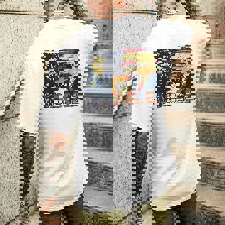 NewDoge DoGE 特殊部隊ダークdoge メンズTシャツ バックプリント 彼への贈り物