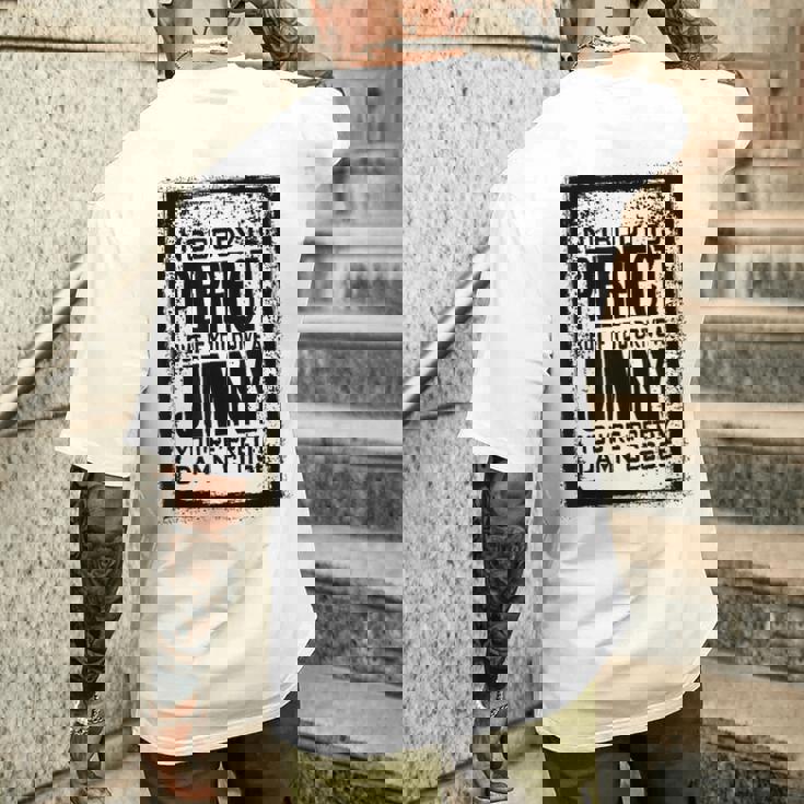 Niemand Is Perfect Jimny オフロード 4X4 アドベンチャー 4Wd Gj Hj Fj メンズTシャツ バックプリント 彼への贈り物