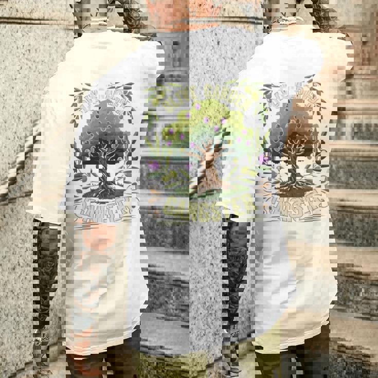 Olive Garden Gangster Olive Tree Graphic 長袖tシャツ メンズTシャツ バックプリント 彼への贈り物