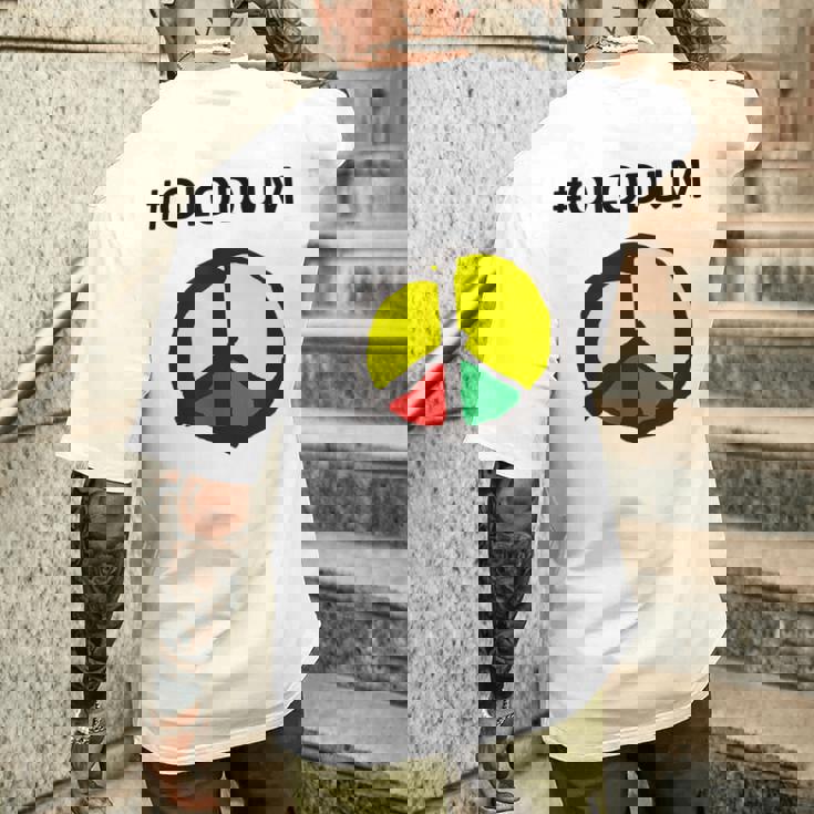 Olodum メンズTシャツ バックプリント 彼への贈り物