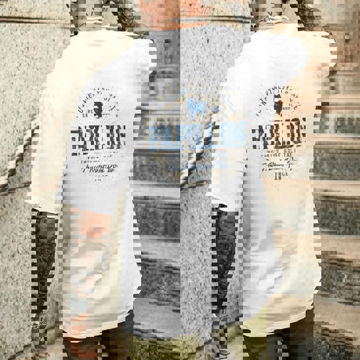 Papillon ヴィンテージパピヨン メンズTシャツ バックプリント 彼への贈り物